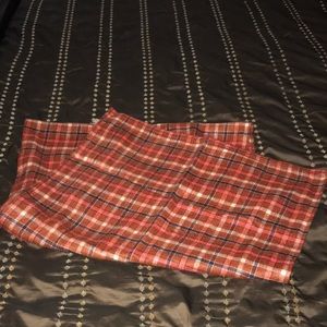 NWT loft plaid scarf